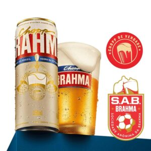 Chopp Brahma em Lata 350ml