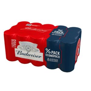 Budweiser 269ml - Pack Econômico (15 unidades)