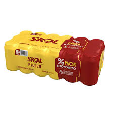 Skol 350ml - Pack Econômico (18 unidades)