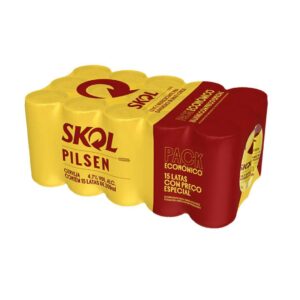 Skol 269ml - Pack Econômico (15 unidades)